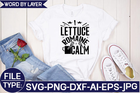 LETTUCE ROMAINE CALM SVG Cut File SVG Studio Innate 