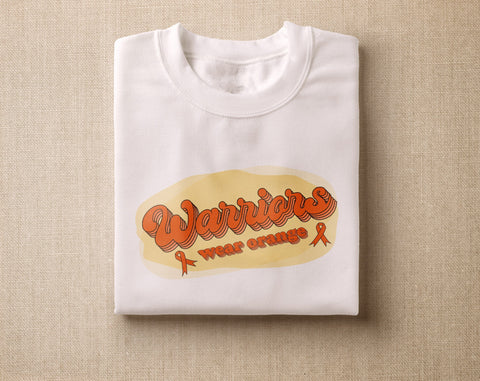 Leukemia Awareness Sublimation Designs Bundle, 20 Designs, Leukemia Warrior PNG Files, Orange Ribbon PNG Files Sublimation HappyDesignStudio 