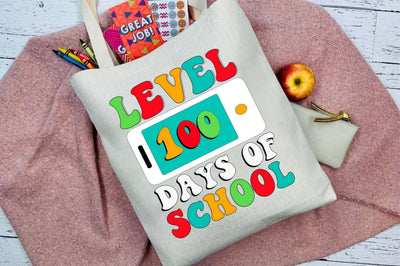 Level 100 Days Of School Sublimation Sublimation Rupkotha 