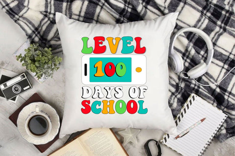 Level 100 Days Of School Sublimation Sublimation Rupkotha 