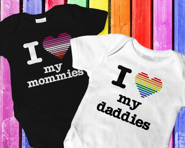 LGBT Parents Pride Heart SVG Designed by Geeks 