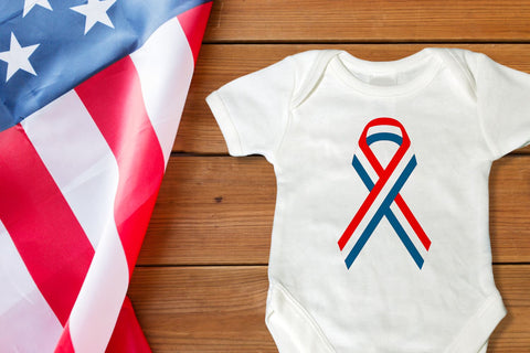 LGBT Pride Striped Awareness Ribbons SVG File Set SVG Designed by Geeks 