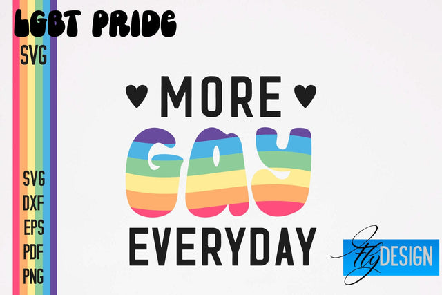 LGBT Pride SVG Design | Stay Proud SVG Quotes | Love SVG Quotes SVG Fly Design 