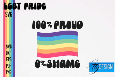 LGBT Pride SVG Design | Stay Proud SVG Quotes | Love SVG Quotes SVG Fly Design 