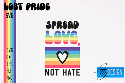 LGBT Pride SVG Design | Stay Proud SVG Quotes | Love SVG Quotes SVG Fly Design 