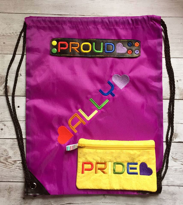 LGBTQIA Pride Embroidery Set Embroidery/Applique Designed by Geeks 