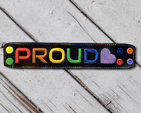 LGBTQIA Proud Embroidery Embroidery/Applique Designed by Geeks 