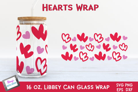 Libbey Can Glass Wrap Bundle | Beer Can Glass Bundle | 16oz SVG Stacys Digital Designs 