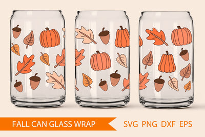 Libbey can glass wrap SVG KMarinaDesign 