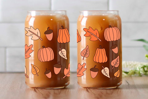 Libbey can glass wrap SVG KMarinaDesign 