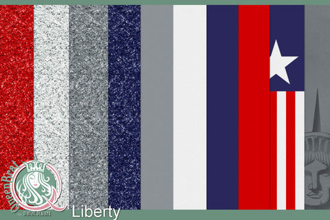 Liberty Patriotic Papers Digital Pattern QueenBrat Digital Designs 
