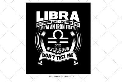 Libra Svg, September Birthday Gifts, October Birthday, Libra Birthday, Born in October, Gift for Libra SVG SVG Digital Designer 