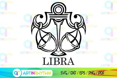 Libra Zodiac sign svg SVG Artinrhythm shop 
