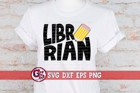 Librarian SVG DXF EPS PNG SVG Greedy Stitches 