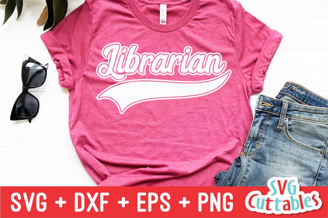 Librarian svg - Librarian Cut File - Occupation - Swoosh - svg - dxf - eps - png - Cut File - Silhouette - Cricut - Digital Download SVG Svg Cuttables 