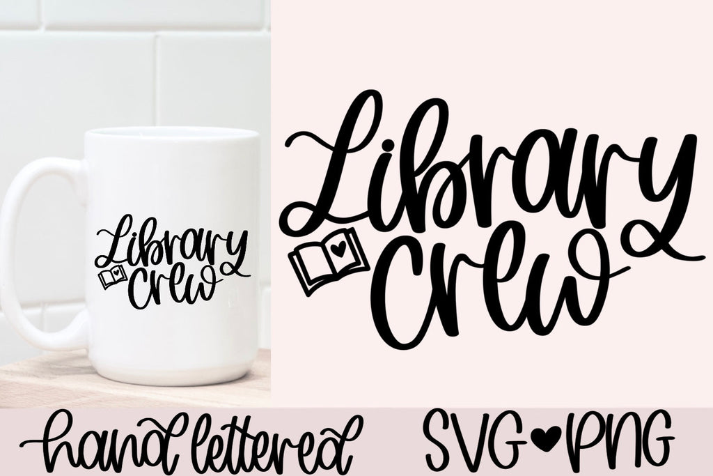 Library Club Svg Library crew svg, librarian svg, book lover svg, library team svg, hand ...