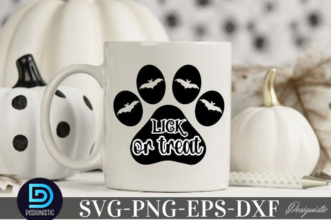 Lick or treat, Halloween Dog SVG SVG DESIGNISTIC 