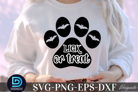Lick or treat, Halloween Dog SVG SVG DESIGNISTIC 