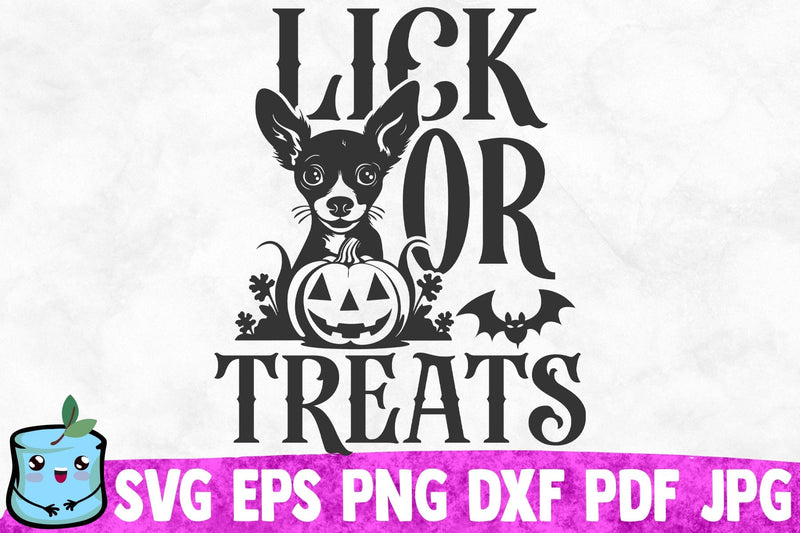 Lick Or Treats SVG MintyMarshmallows 