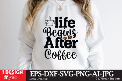 Life Beginns After Coffee SVG Cute File SVG Insomnia Std 
