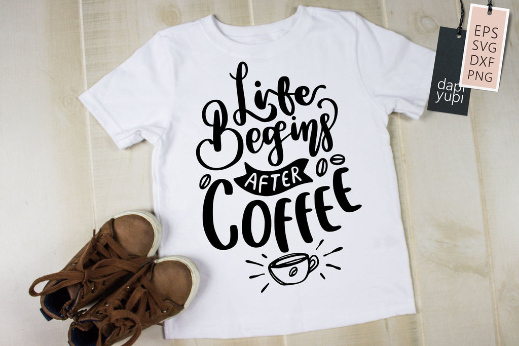 Life Begins Afetr Cofee - So Fontsy