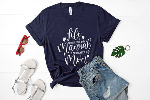 Life Doesn't Come With Manual - Mothers Day Cut File SVG CraftLabSVG 