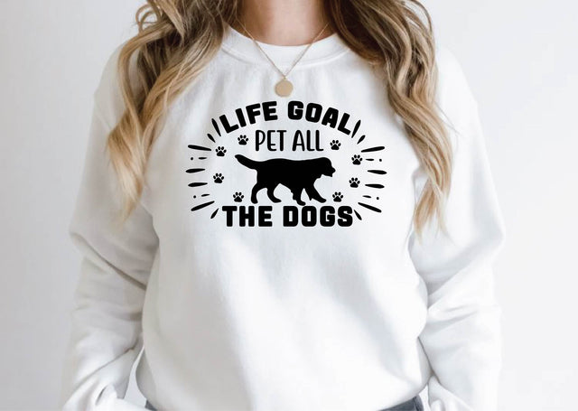 life goal pet all the dogs SVG Design SVG farhad farhad 