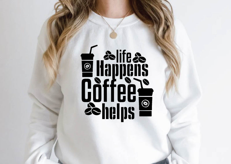life happens coffee helps svg SVG farhad farhad 