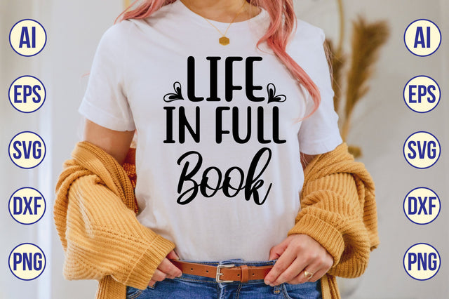LIFE in FULL BOOK SVG SVG shah alam 