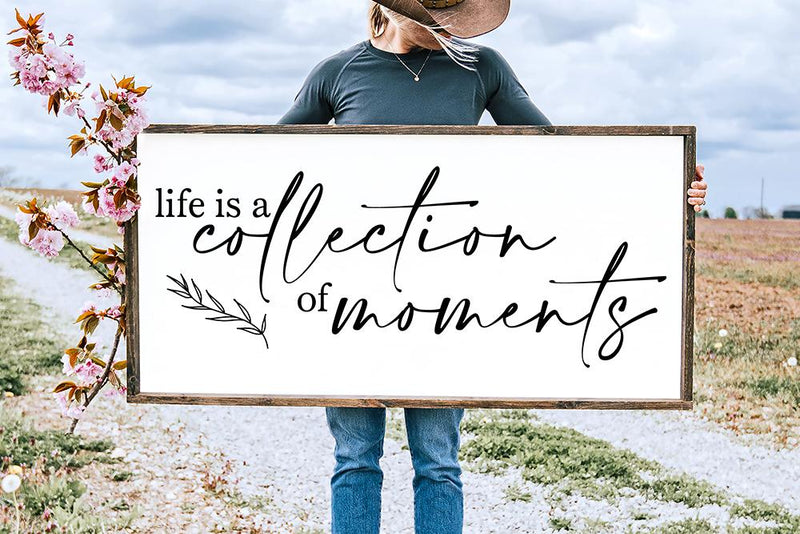 Life Is A Collection Of Moments SVG SVG So Fontsy Design Shop 