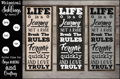 Life Is A Journey SVG SVG Whimsical Inklings 