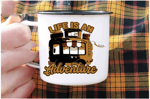 Life is an Adventure Sublimation Sublimation Jagonath Roy 