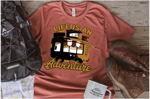 Life is an Adventure Sublimation Sublimation Jagonath Roy 