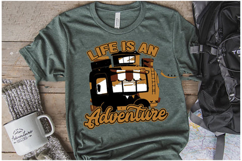 Life is an Adventure Sublimation Sublimation Jagonath Roy 