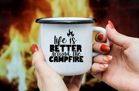 life is better around the campfire, camping svg SVG MD mominul islam 