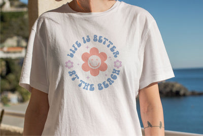 Life Is Better At The Beach PNG Design Sublimation Rupkotha 