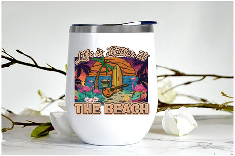Life is Better at the Beach Sublimation Sublimation Jagonath Roy 