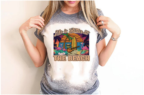 Life is Better at the Beach Sublimation Sublimation Jagonath Roy 