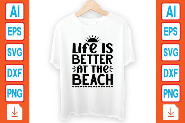 Life is Better at the Beach SVG Craftlabsvg24 