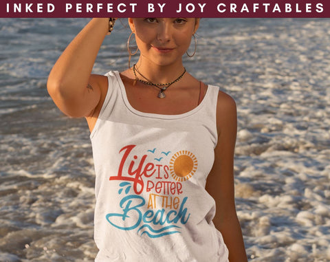Life Is Better At The Beach SVG Inked Perfect 