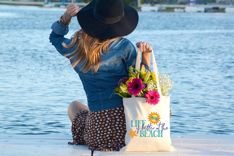 Life Is Better At The Beach SVG | Summer Fun | SVG DXF PNG JPG SVG So Fontsy Design Shop 