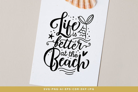 Life is Better at the Beach SVG SVG VectorSVGdesign 