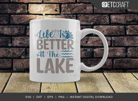Life Is Better At The Lake SVG Bundle, Kayak Svg, Kayak Life Svg, Canoe Svg, Kayak Saying Svg, Lake Quotes, TG 00075 SVG ETC Craft 