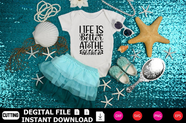 Life Is Better At The Lake SVG Shahin alam 