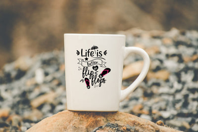 Life is better in flip flops svg cut file SVG SmmrDesign 