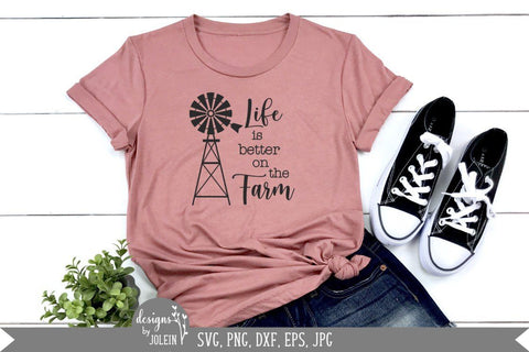 Life is better on the Farm SVG Designs by Jolein 