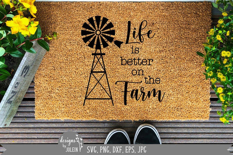 Life is better on the Farm SVG Designs by Jolein 