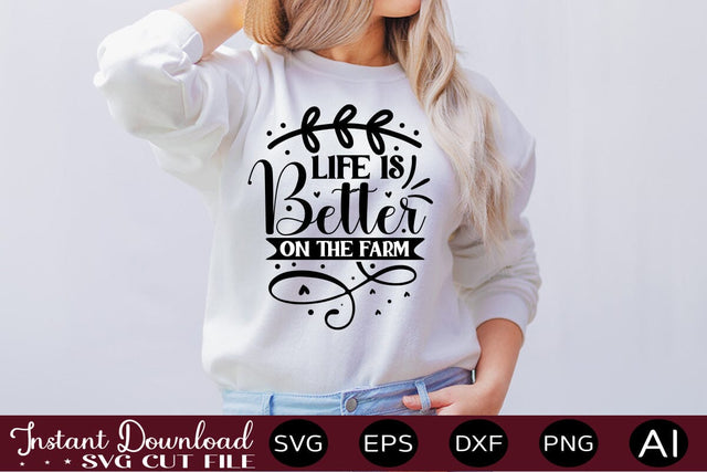 Life Is Better On The Farm SVG SVG designmaster24 