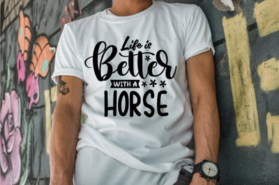 Life is Better with a Horse SVG orpitasn 