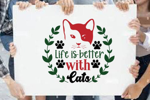 Life Is Better With Cats SVG Angelina750 